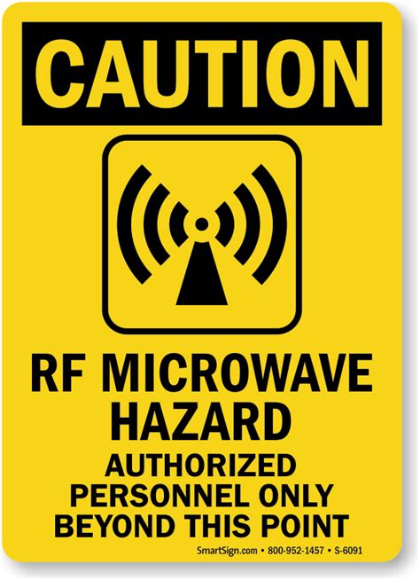 rf safety labels